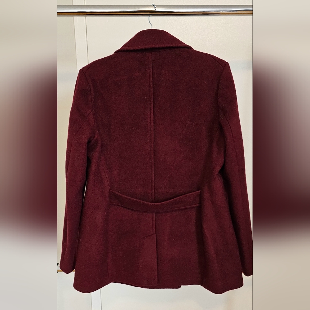 Old Navy Classic Soft-Brushed Peacoat  - Picture 2 of 7